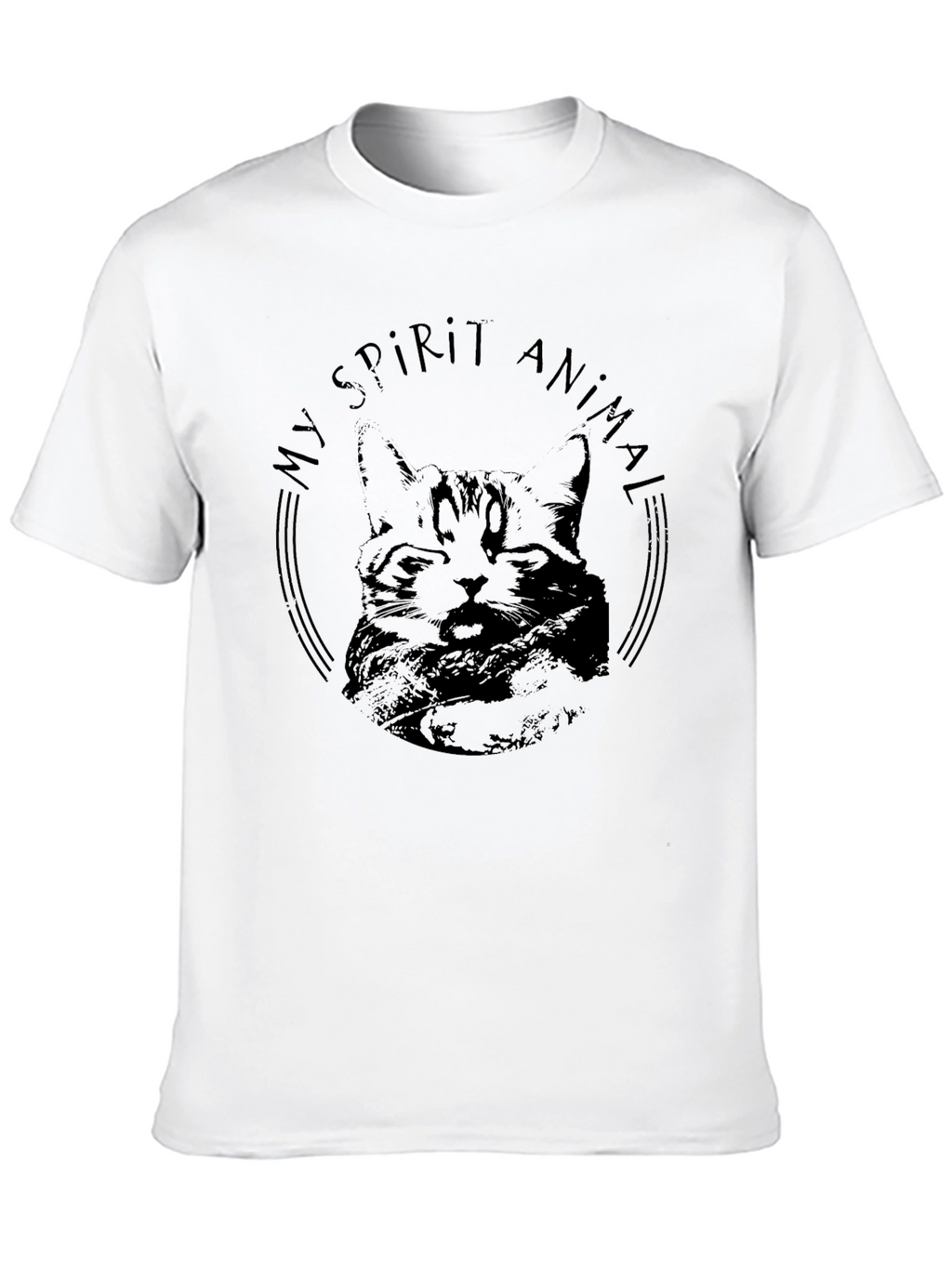 My Spirit Animal Cat Graphic T-Shirt - Unisex