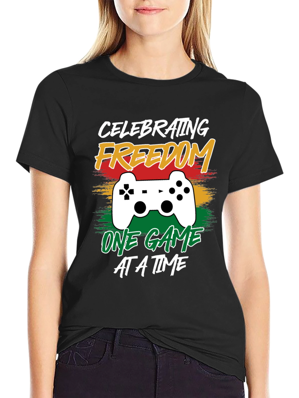 Celebrating Freedom T-Shirt - Gaming Culture Tee