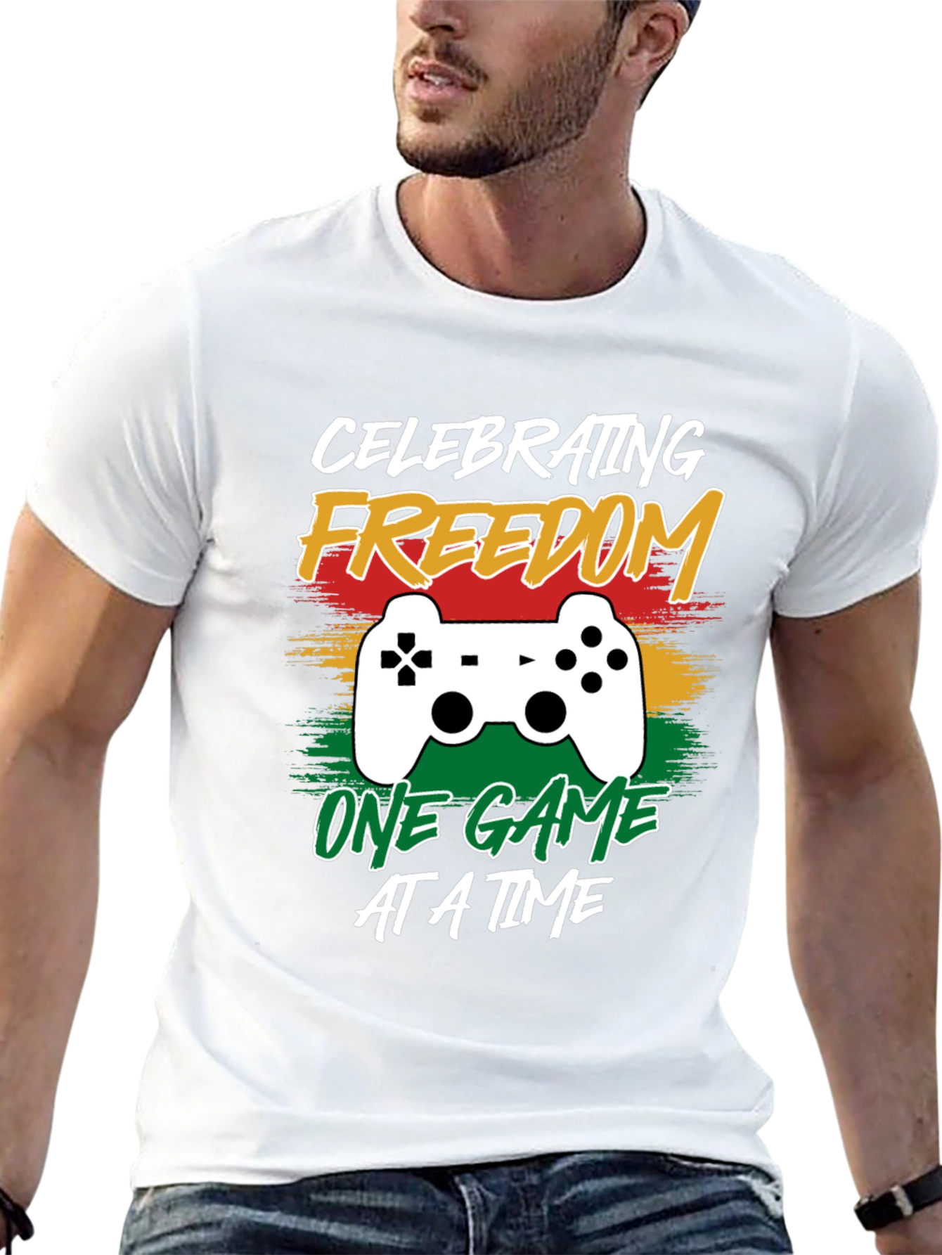 Celebrating Freedom T-Shirt - Gaming Culture Tee