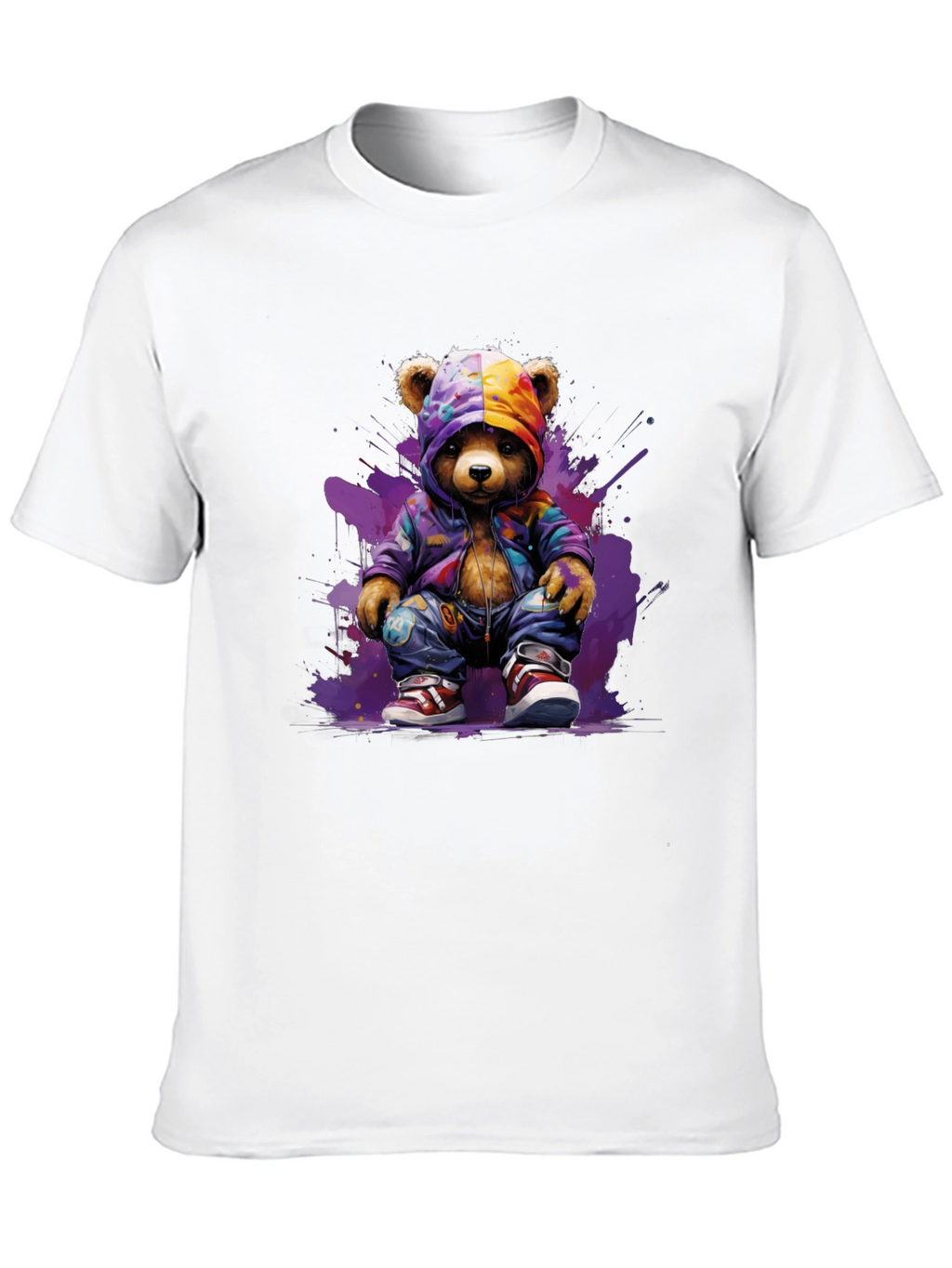 Urban Bear Graphic Tee - Street Style Cool