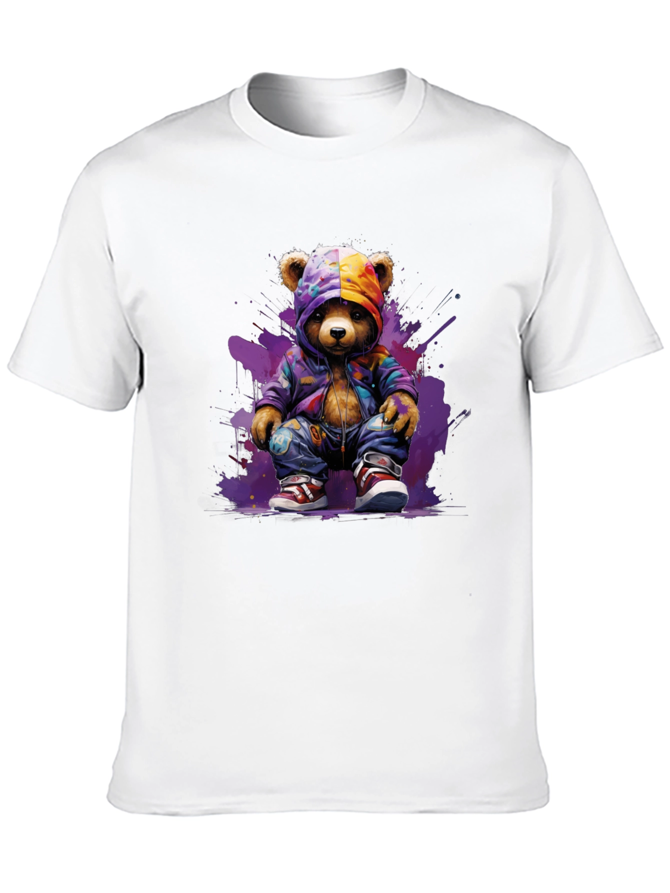 Urban Bear Graphic Tee - Street Style Cool