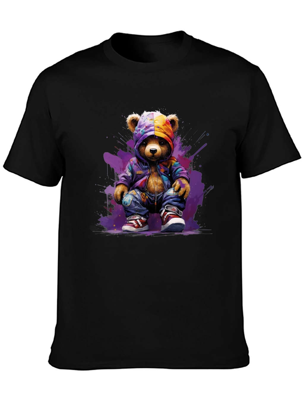 Urban Bear Graphic Tee - Street Style Cool