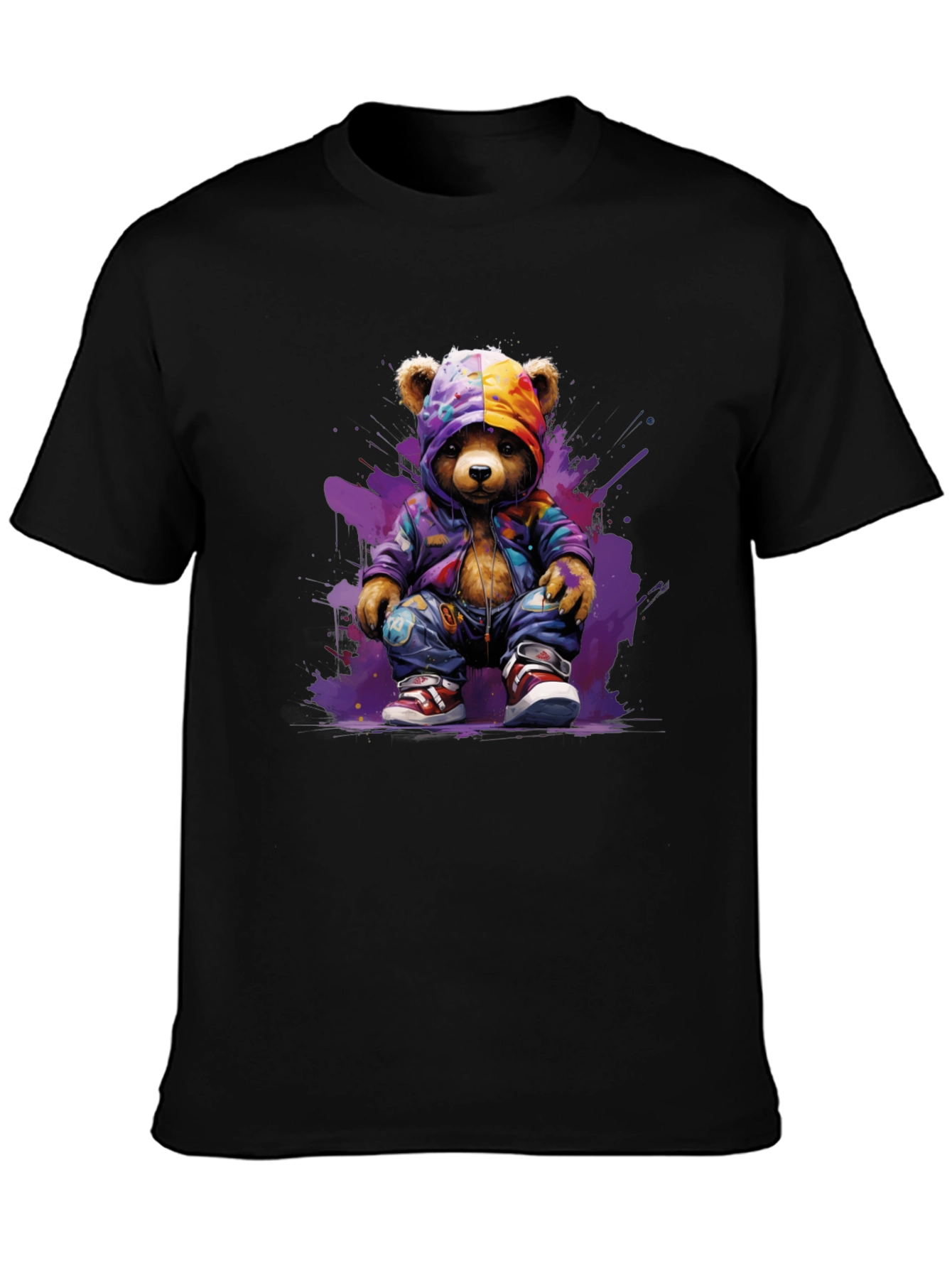 Urban Bear Graphic Tee - Street Style Cool