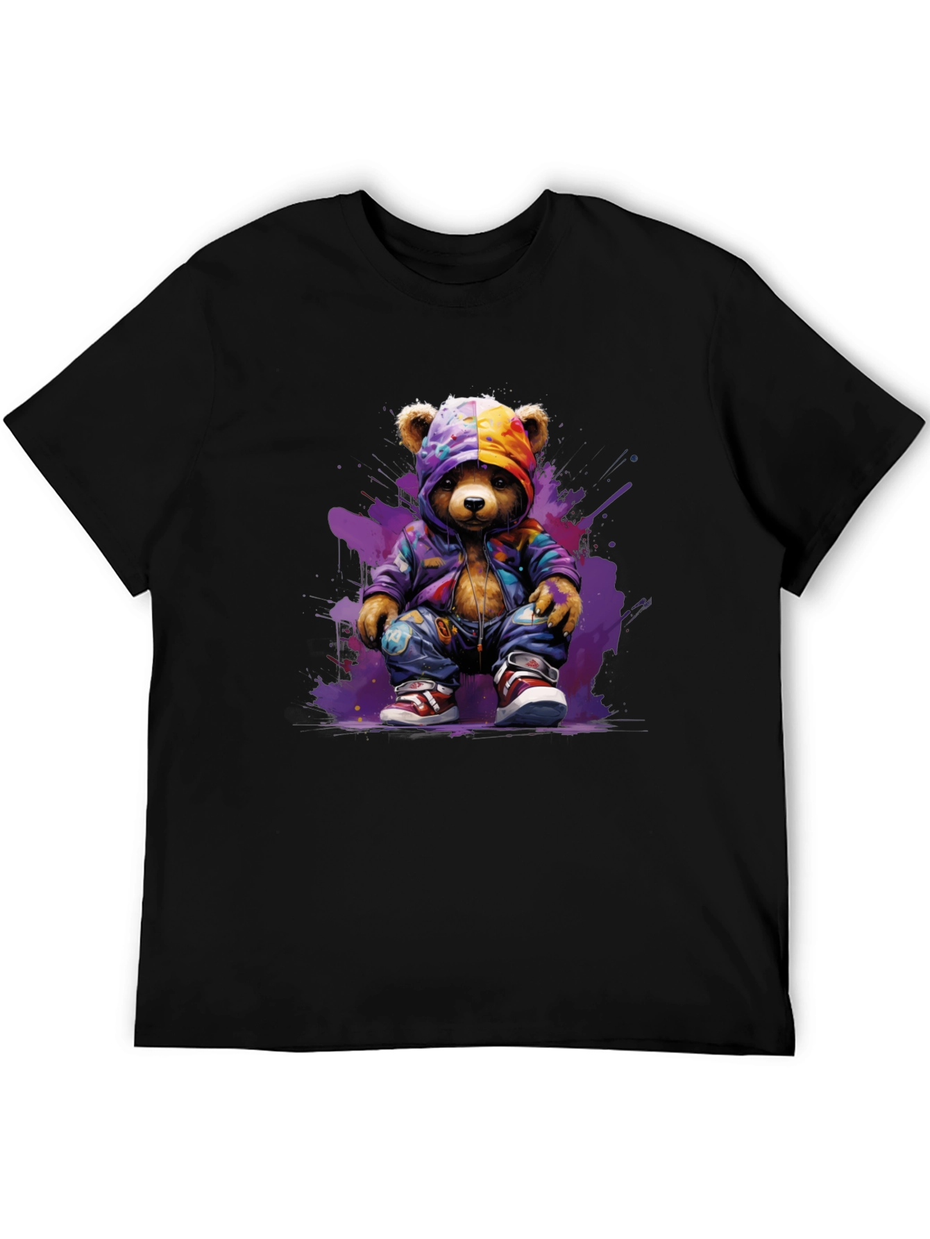 Urban Bear Graphic Tee - Street Style Cool