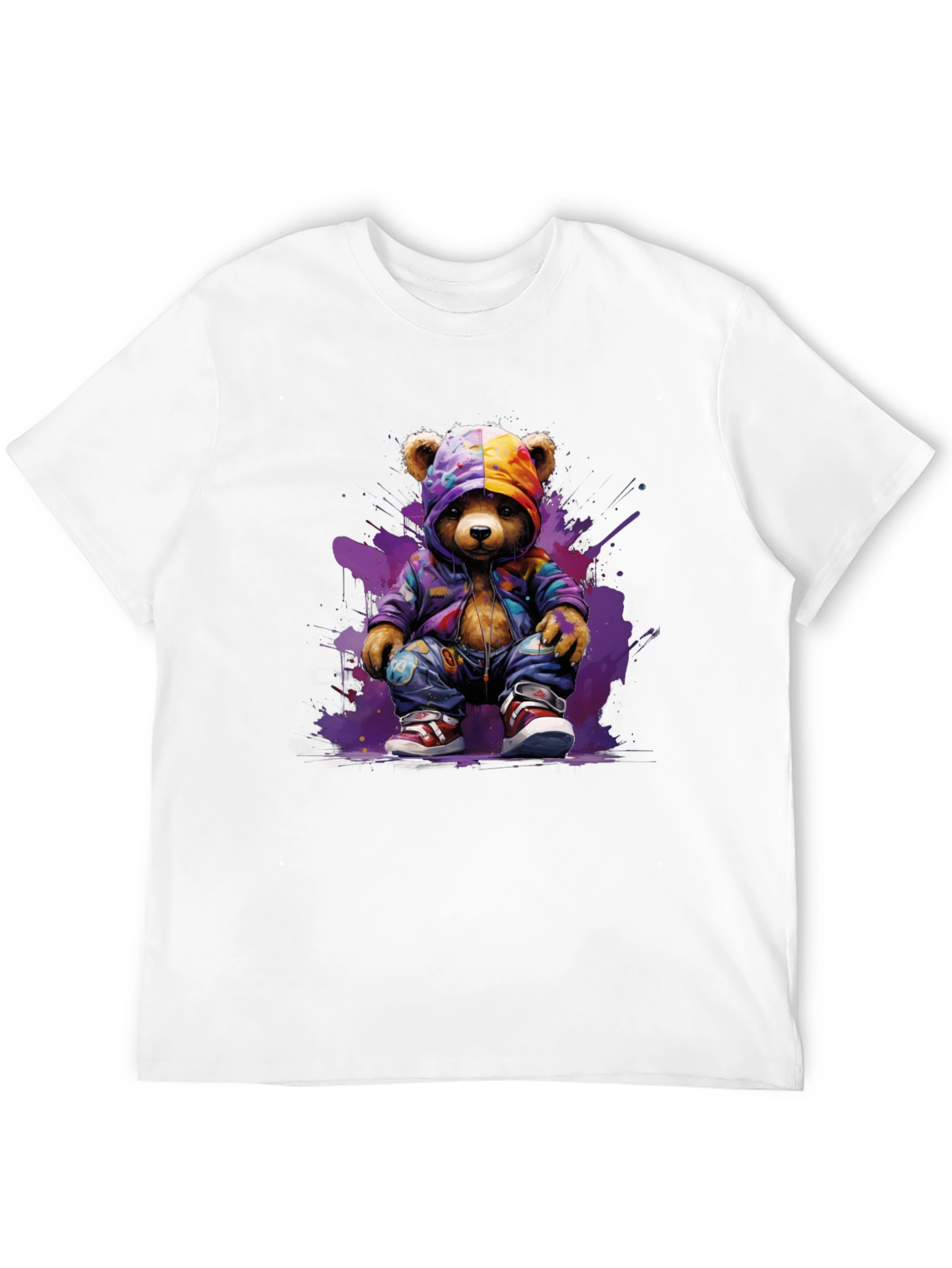 Urban Bear Graphic Tee - Street Style Cool