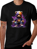 Urban Bear Graphic Tee - Street Style Cool