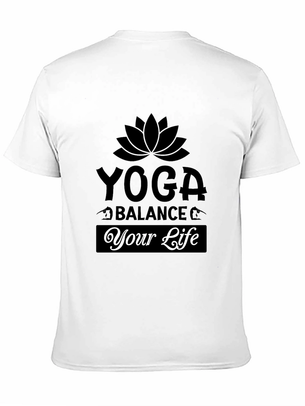 Yoga Balance Your Life Graphic T-Shirt