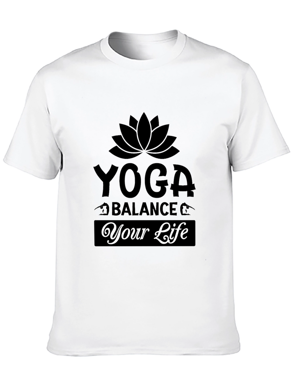 Yoga Balance Your Life Graphic T-Shirt