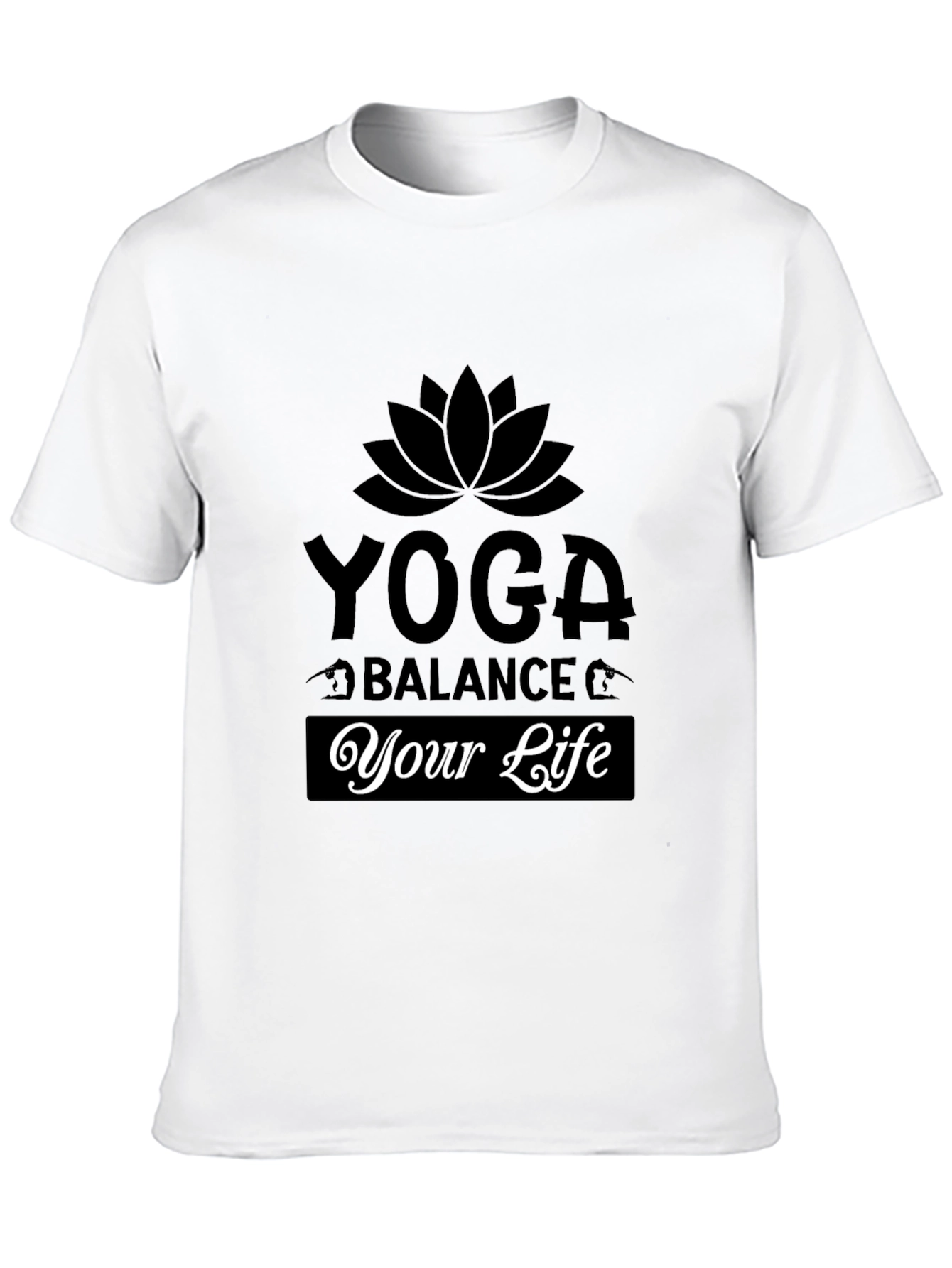 Yoga Balance Your Life Graphic T-Shirt