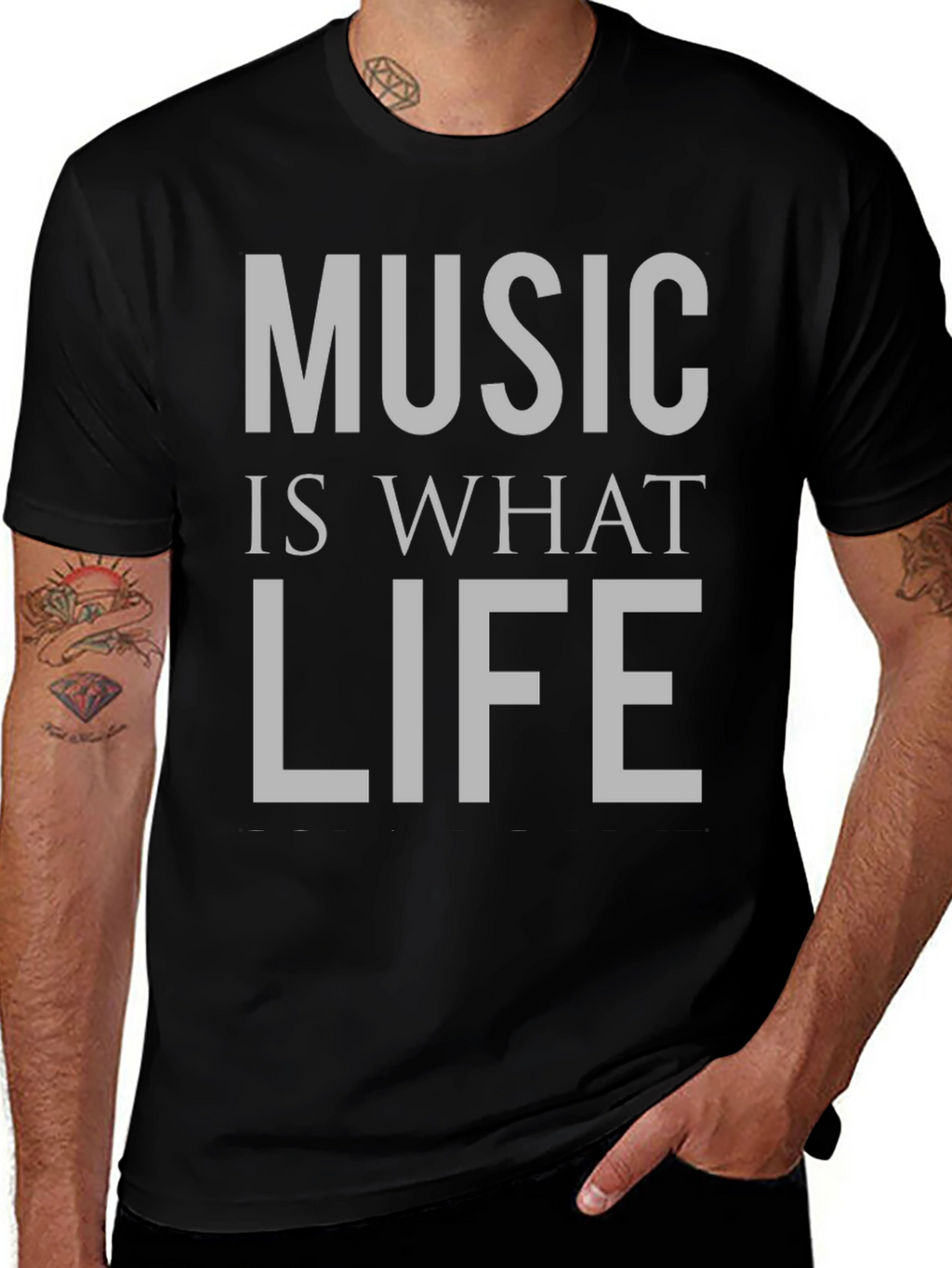Music Is What Life Feels Like T-Shirt