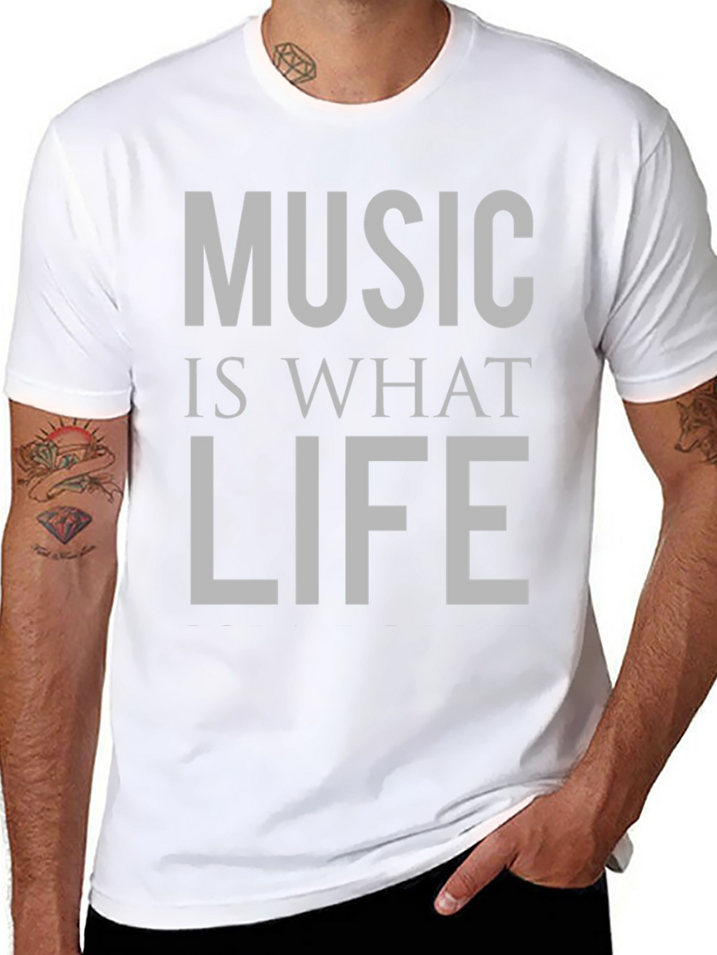 Music Is What Life Feels Like T-Shirt