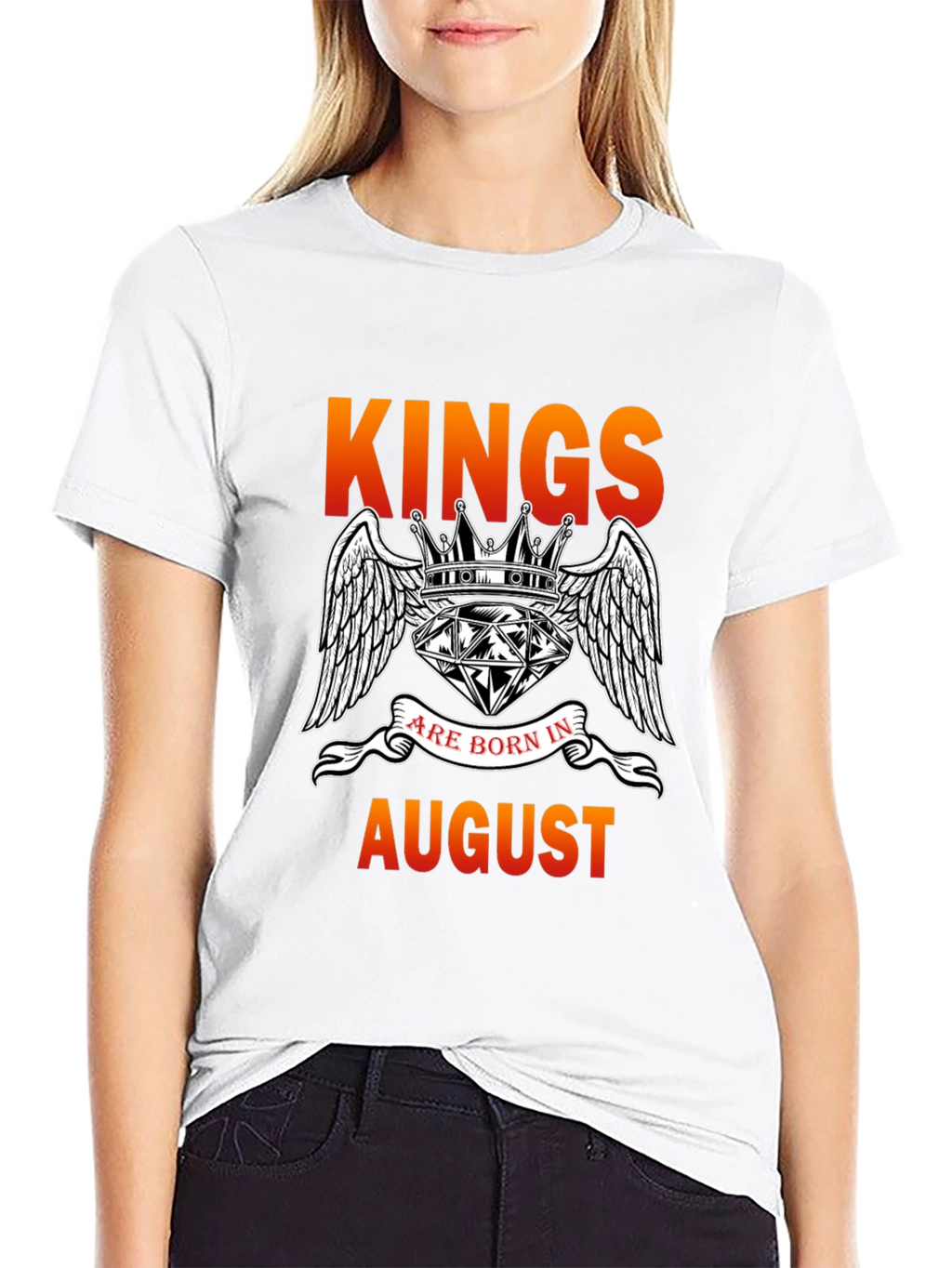 Kings Are Born In August T-Shirt