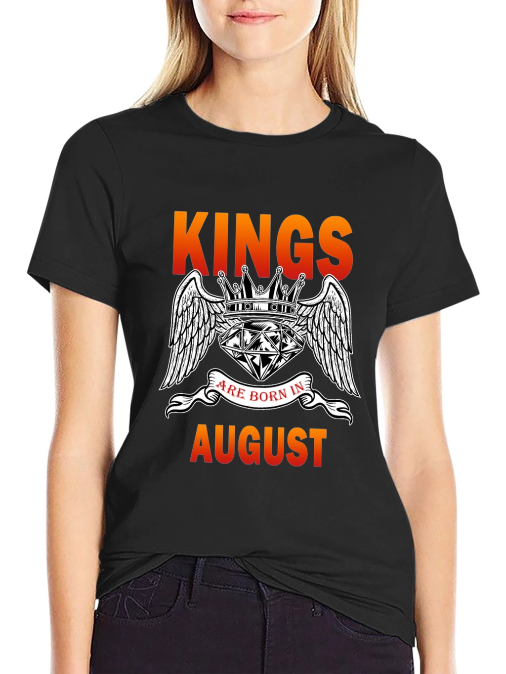 Kings Are Born In August T-Shirt