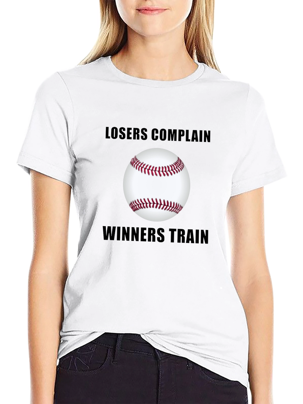 Winners Train Baseball Graphic Tee