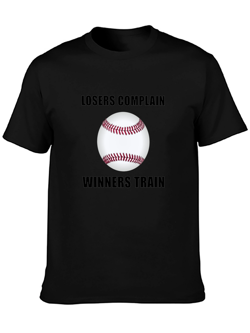 Winners Train Baseball Graphic Tee