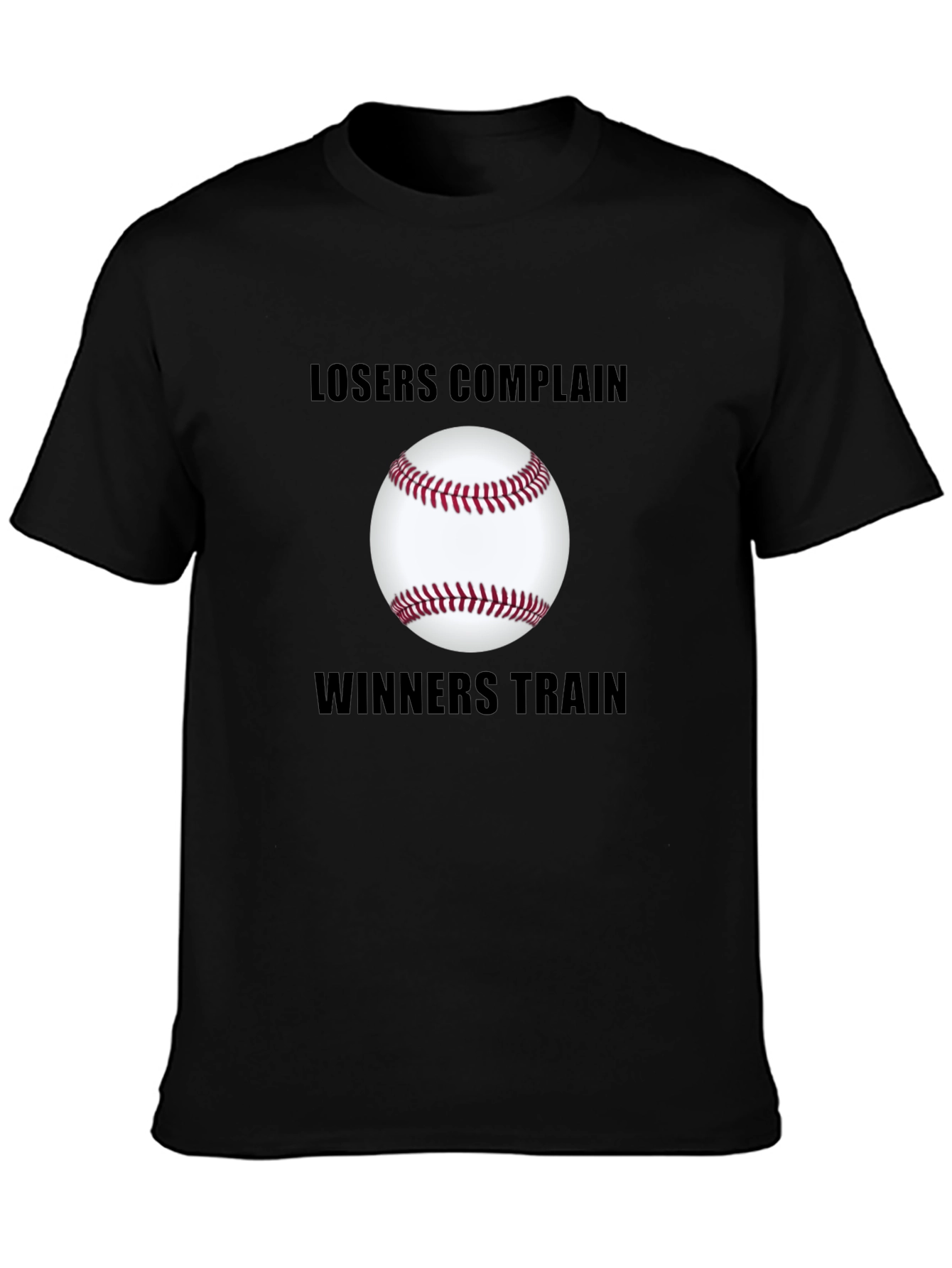 Winners Train Baseball Graphic Tee