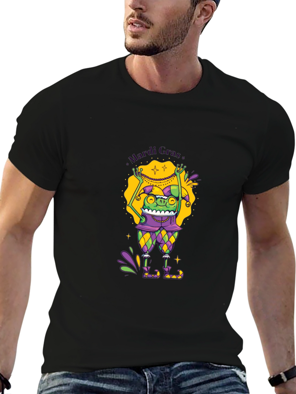Mardi Gras Frog T-Shirt