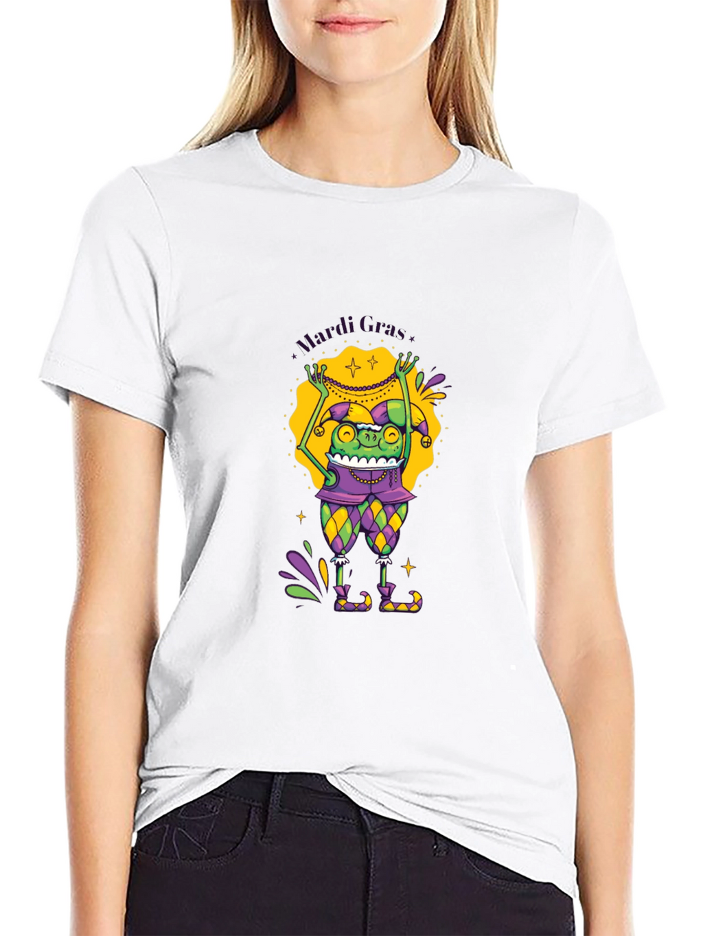 Mardi Gras Frog T-Shirt