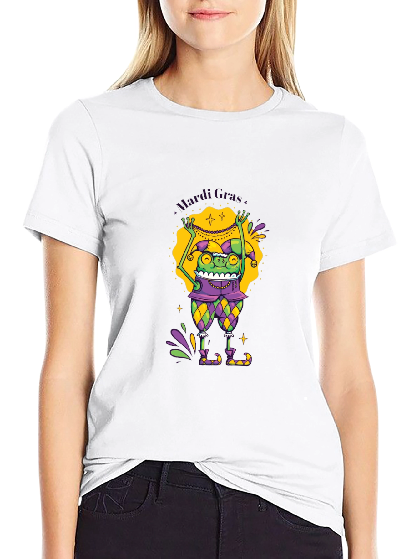 Mardi Gras Frog T-Shirt