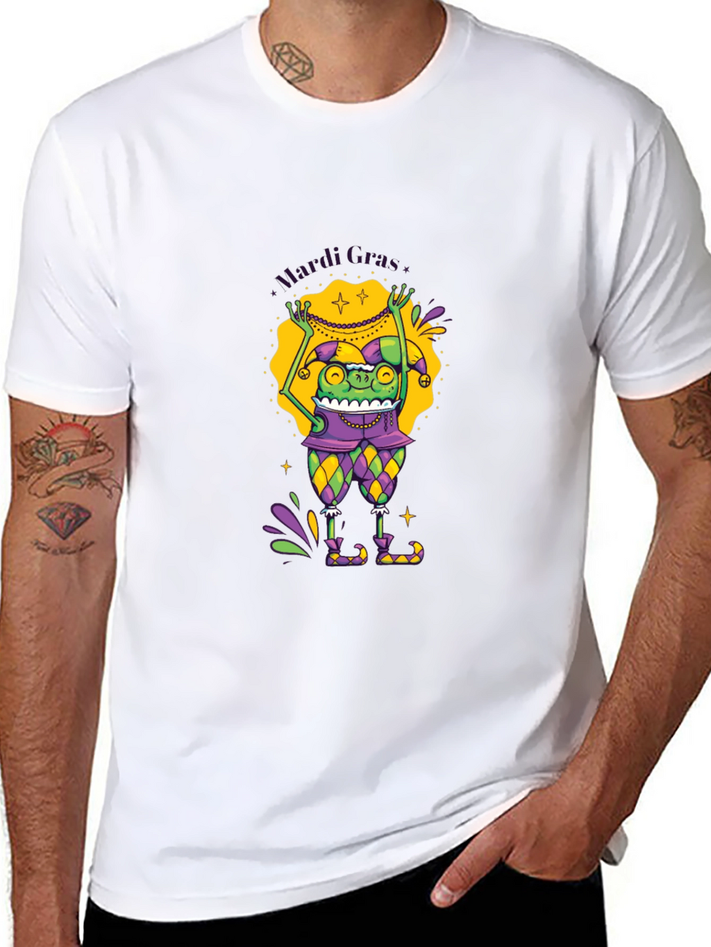 Mardi Gras Frog T-Shirt