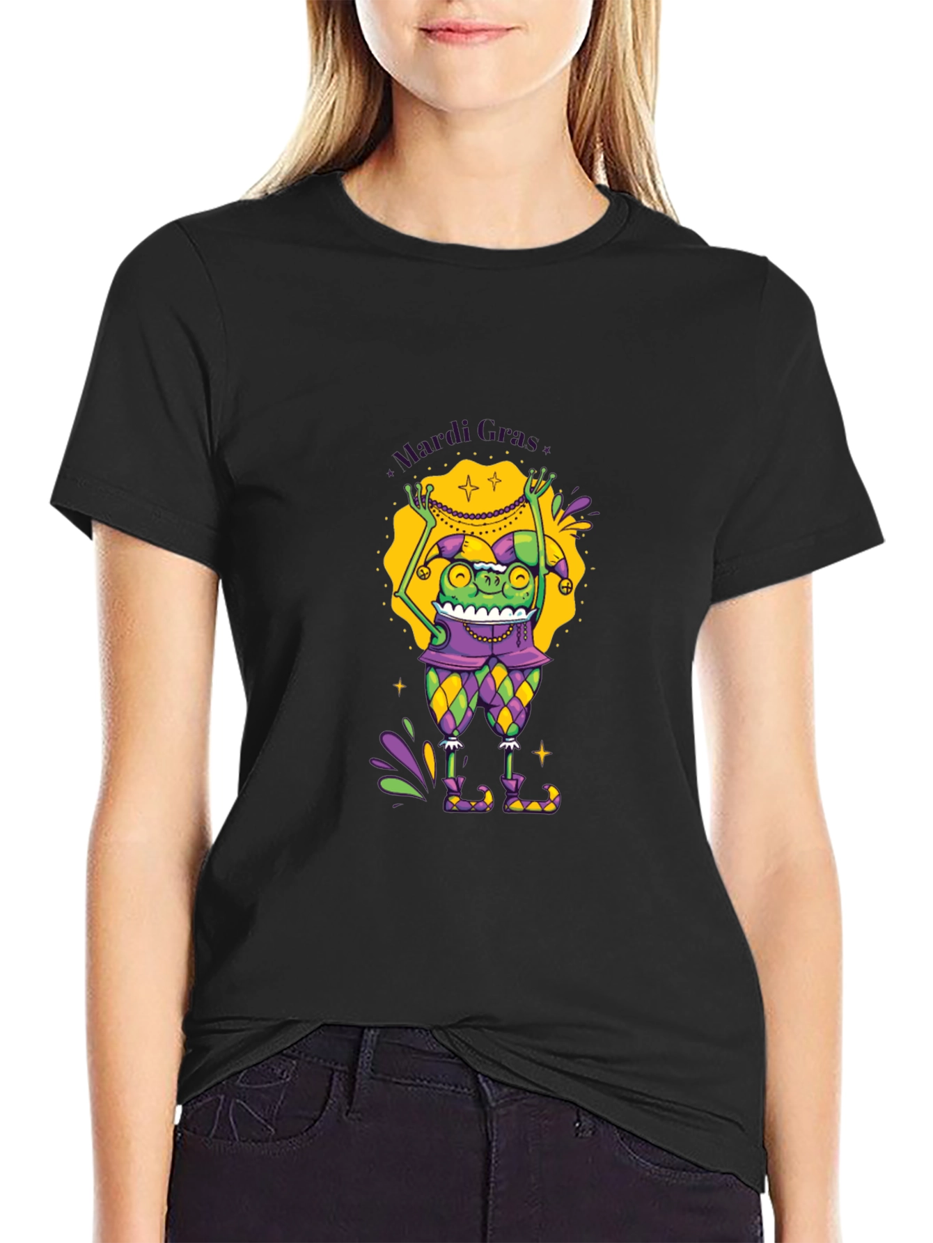Mardi Gras Frog T-Shirt