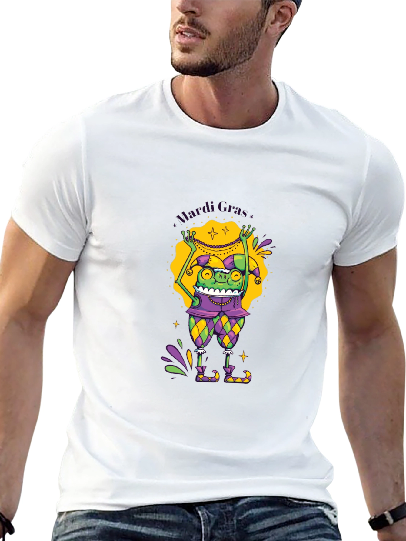 Mardi Gras Frog T-Shirt