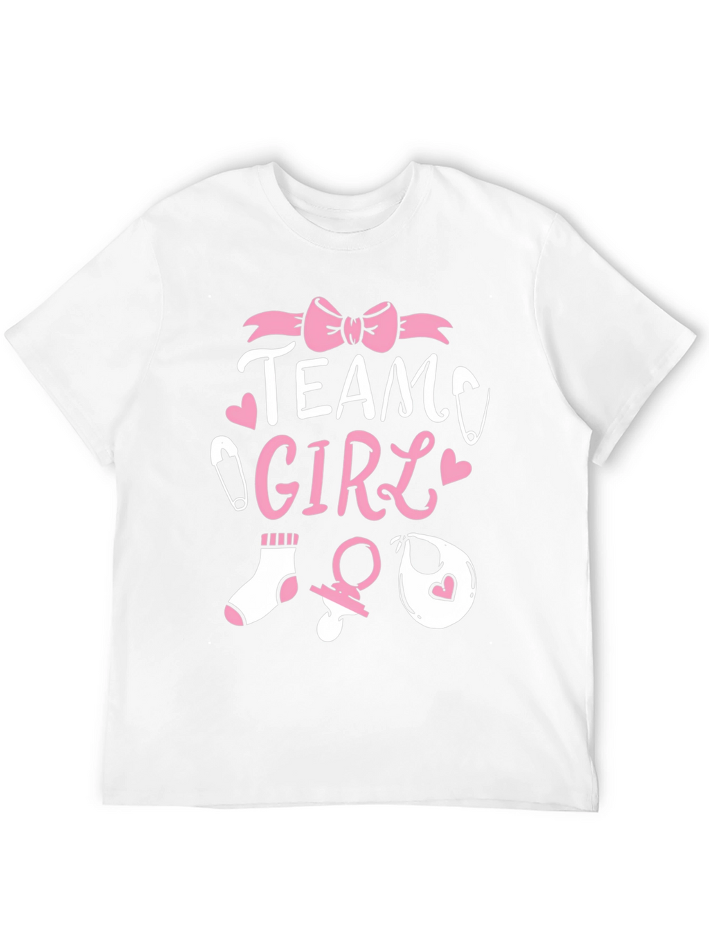 Team Girl Baby Shower T-Shirt