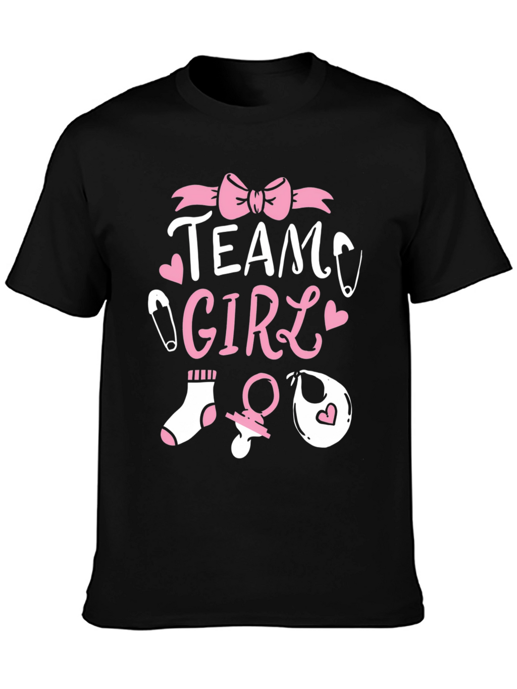 Team Girl Baby Shower T-Shirt