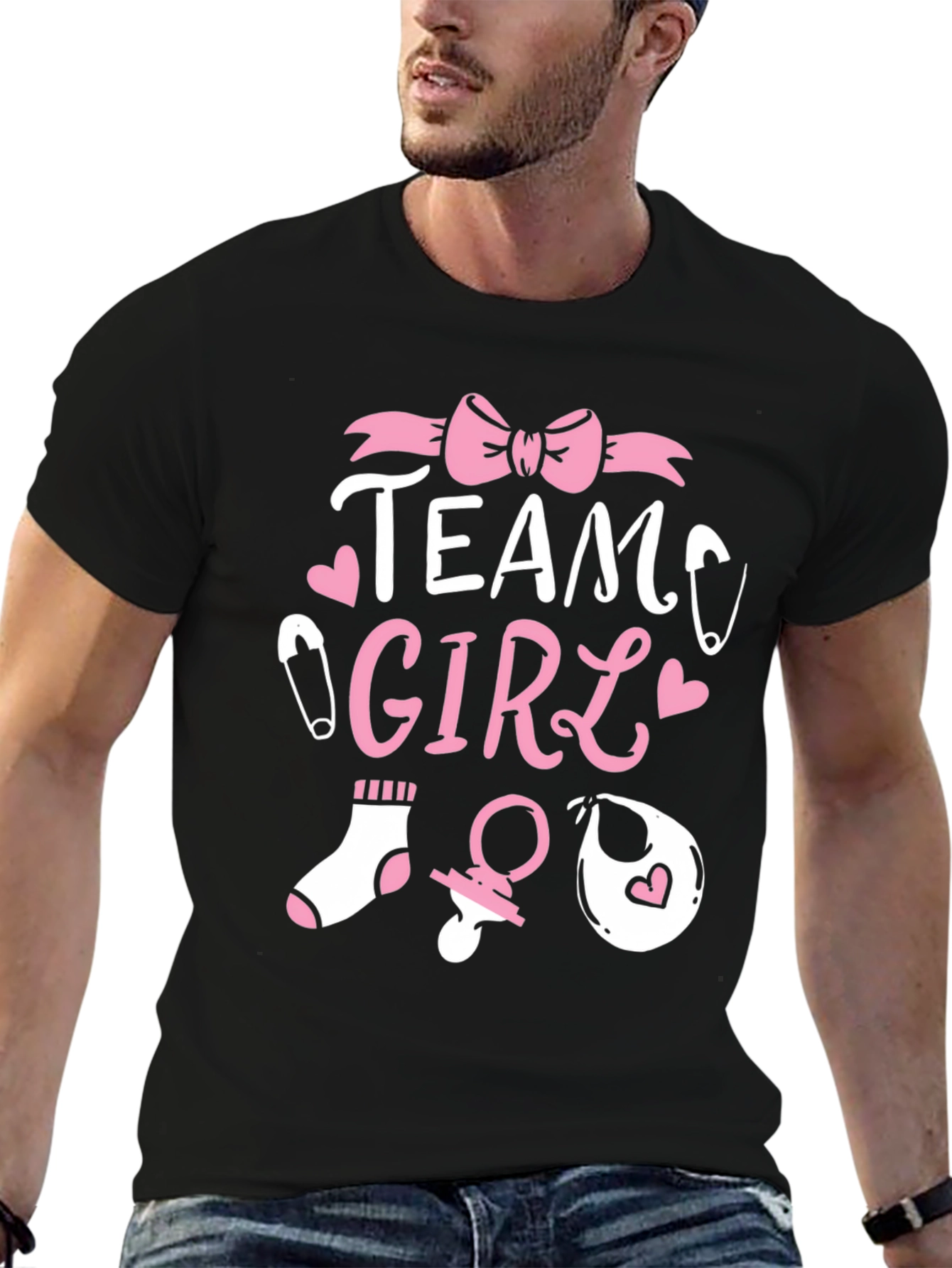 Team Girl Baby Shower T-Shirt