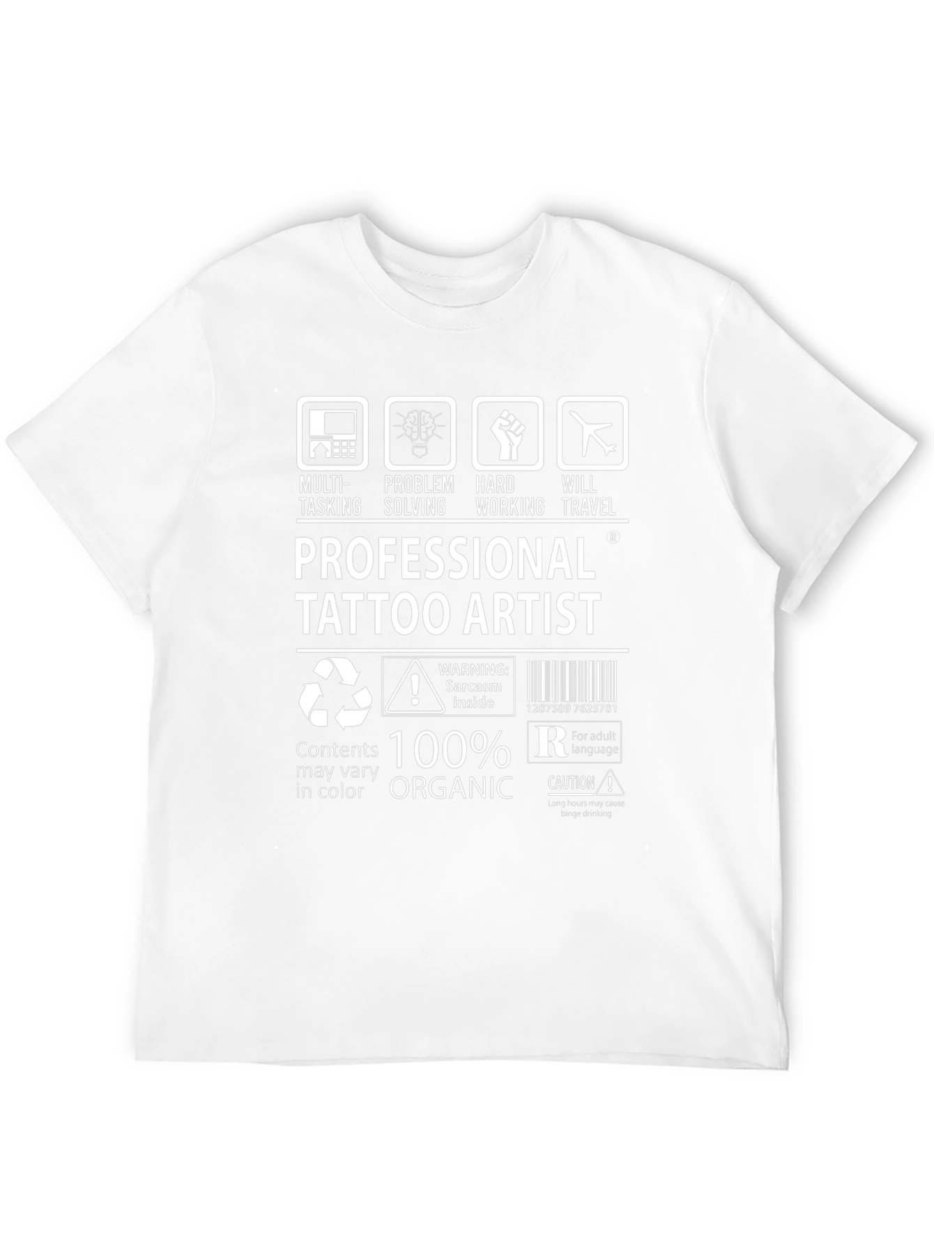 Professional Tattoo Artist T-Shirt