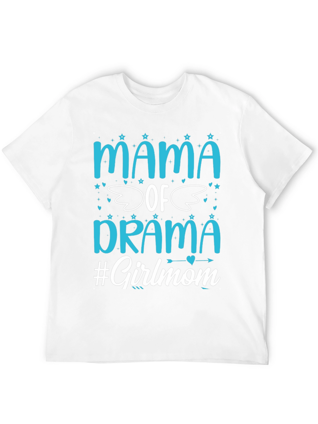 Mama of Drama #Girlmom Graphic Tee