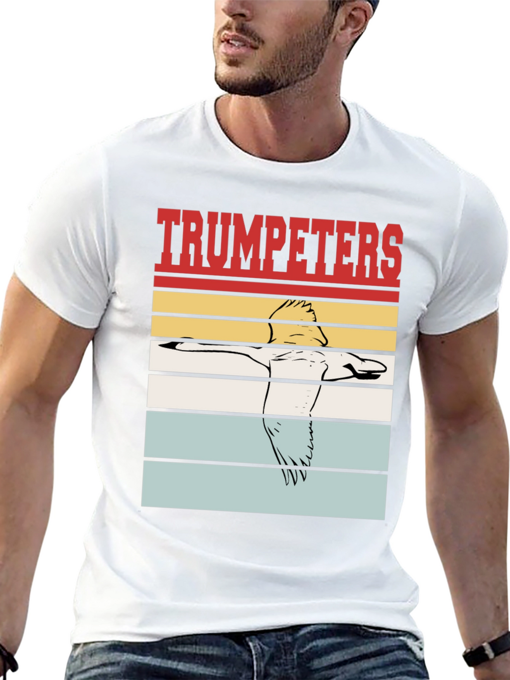 Trumpeters Graphic T-Shirt - Bird Lover Tee