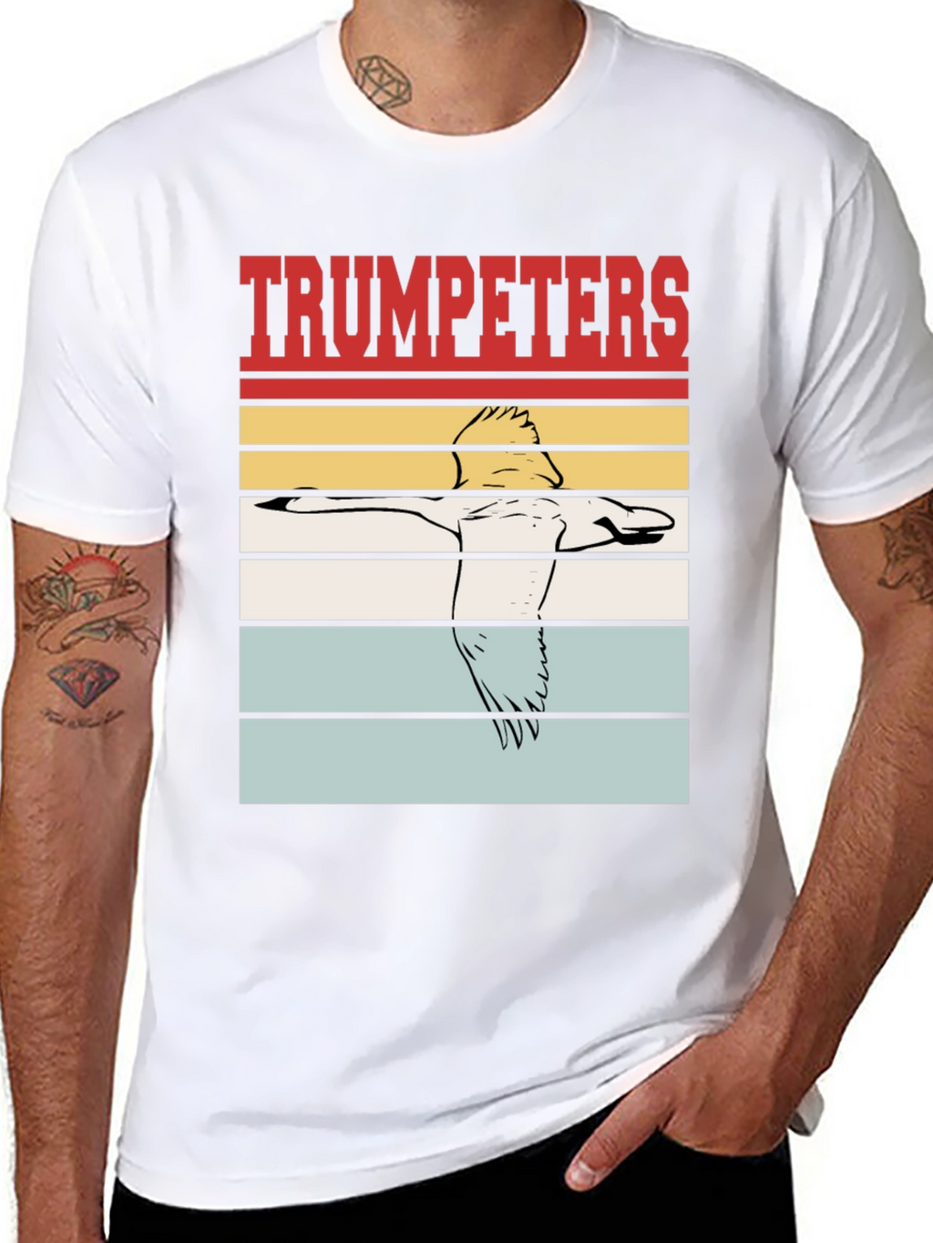 Trumpeters Graphic T-Shirt - Bird Lover Tee