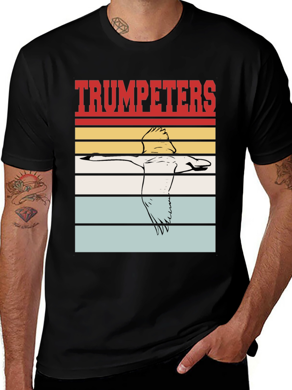 Trumpeters Graphic T-Shirt - Bird Lover Tee