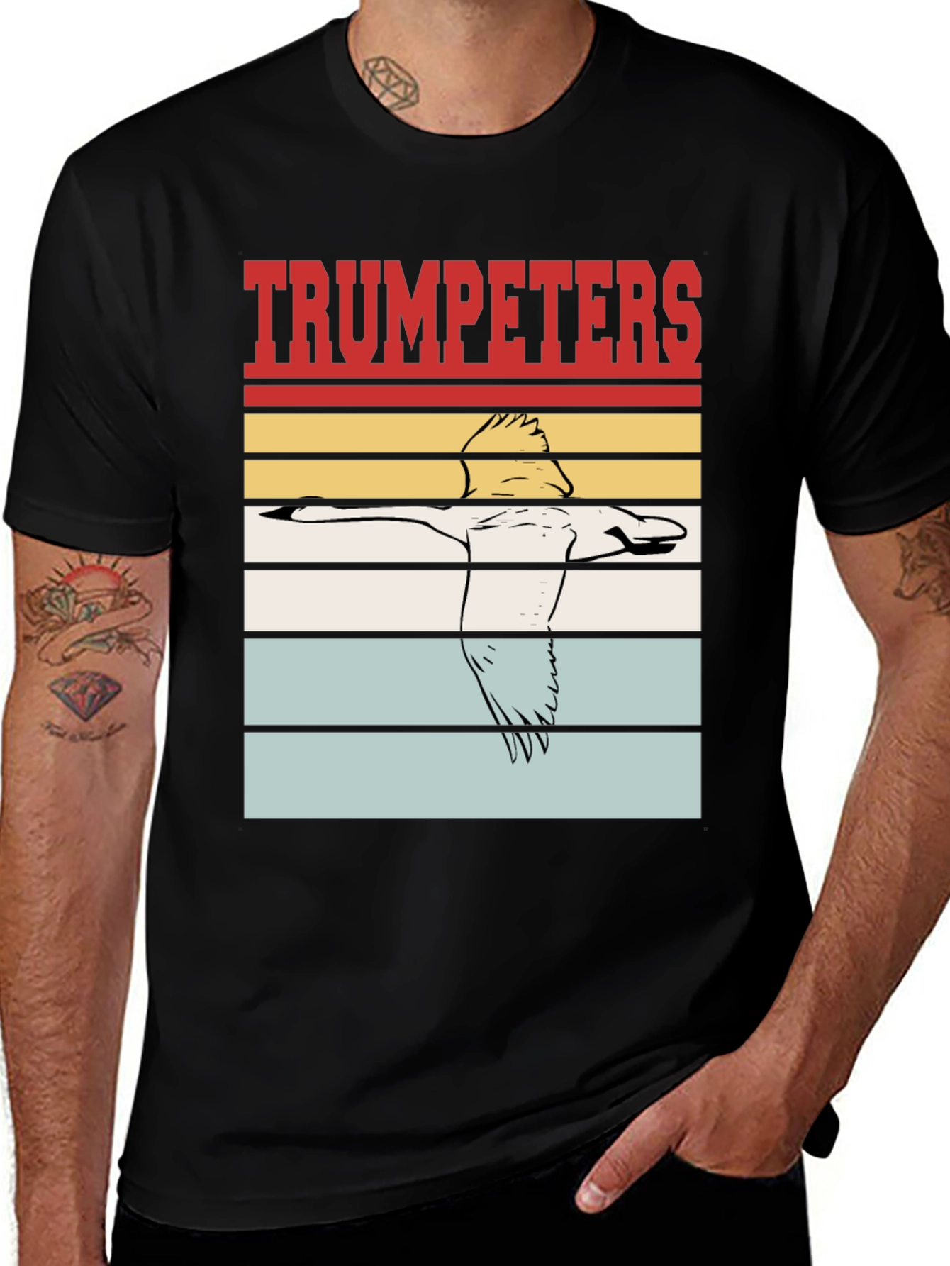 Trumpeters Graphic T-Shirt - Bird Lover Tee