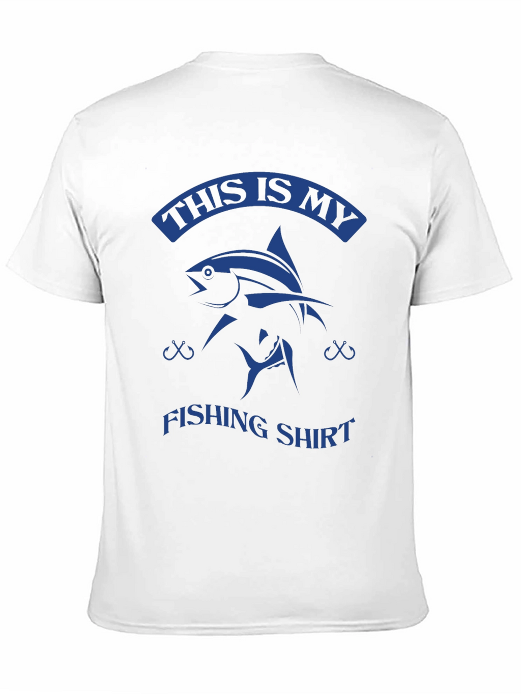 This Is My Fishing Shirt - Black Cotton Tee