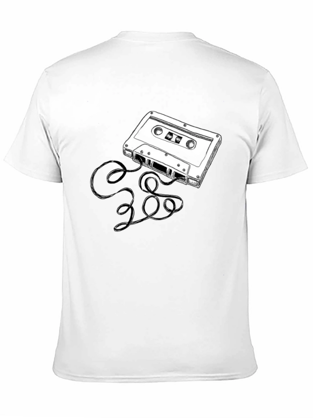 Retro Cassette Tape Graphic T-Shirt