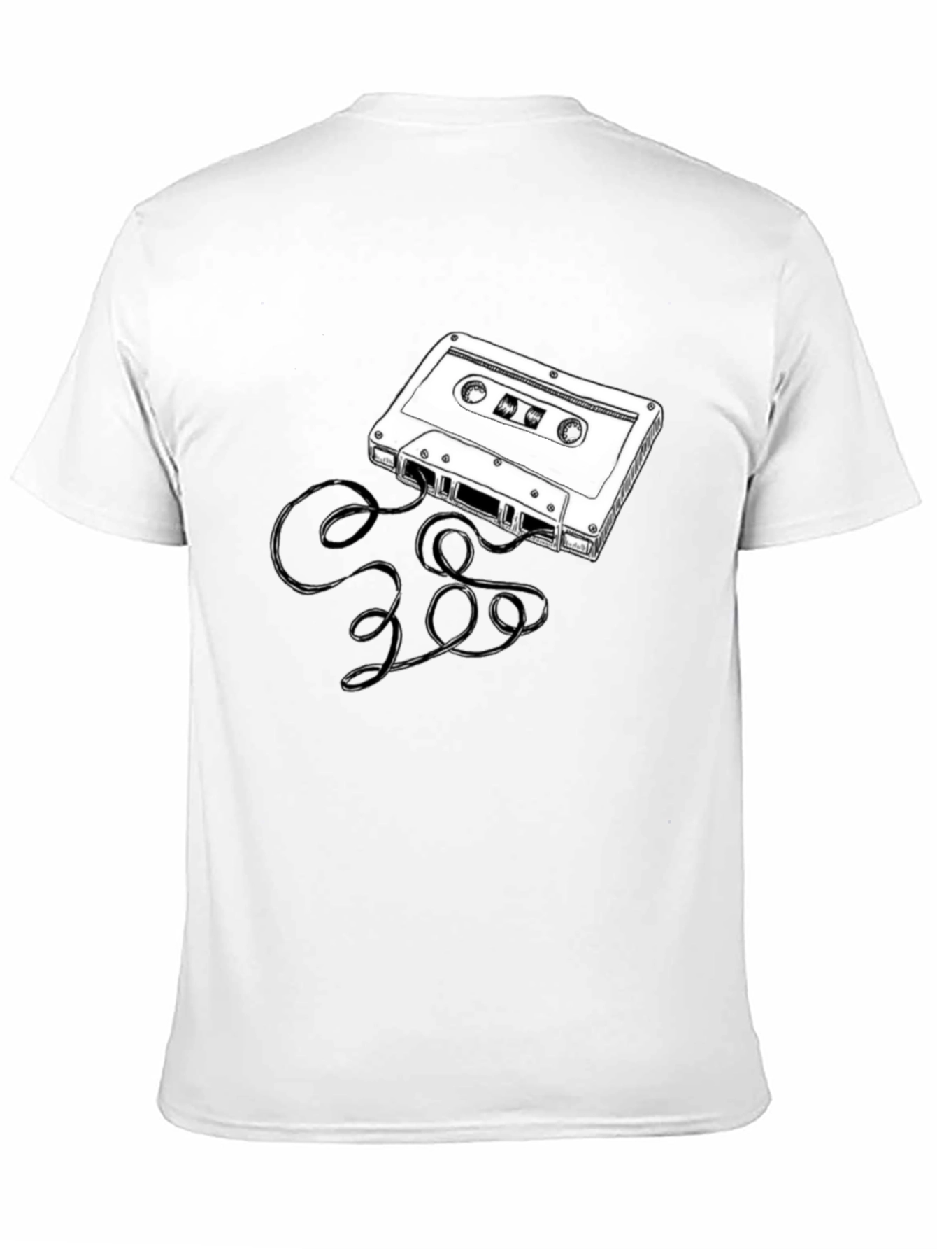 Retro Cassette Tape Graphic T-Shirt