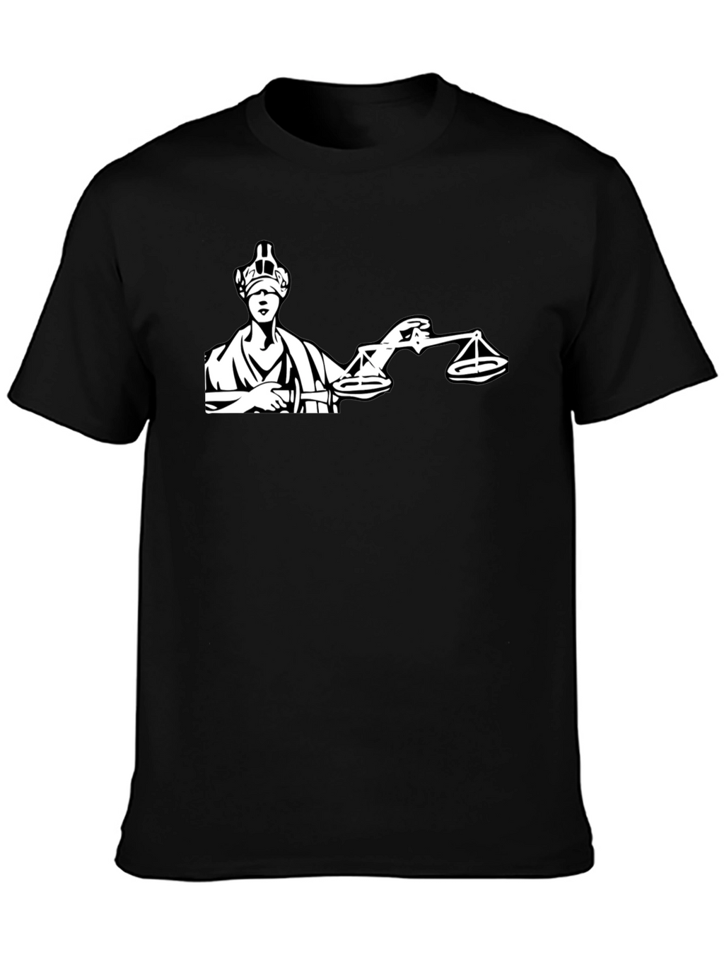 Scales of Justice T-Shirt - Black