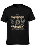 Violin Teacher Superpower T-Shirt