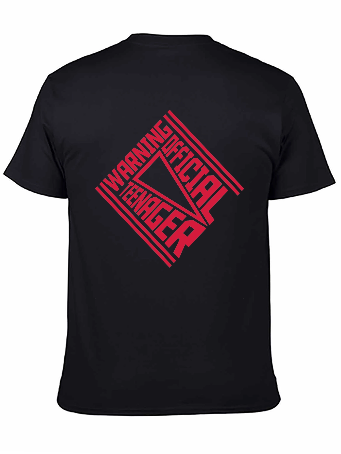 Official Teenager T-Shirt: Warning Style