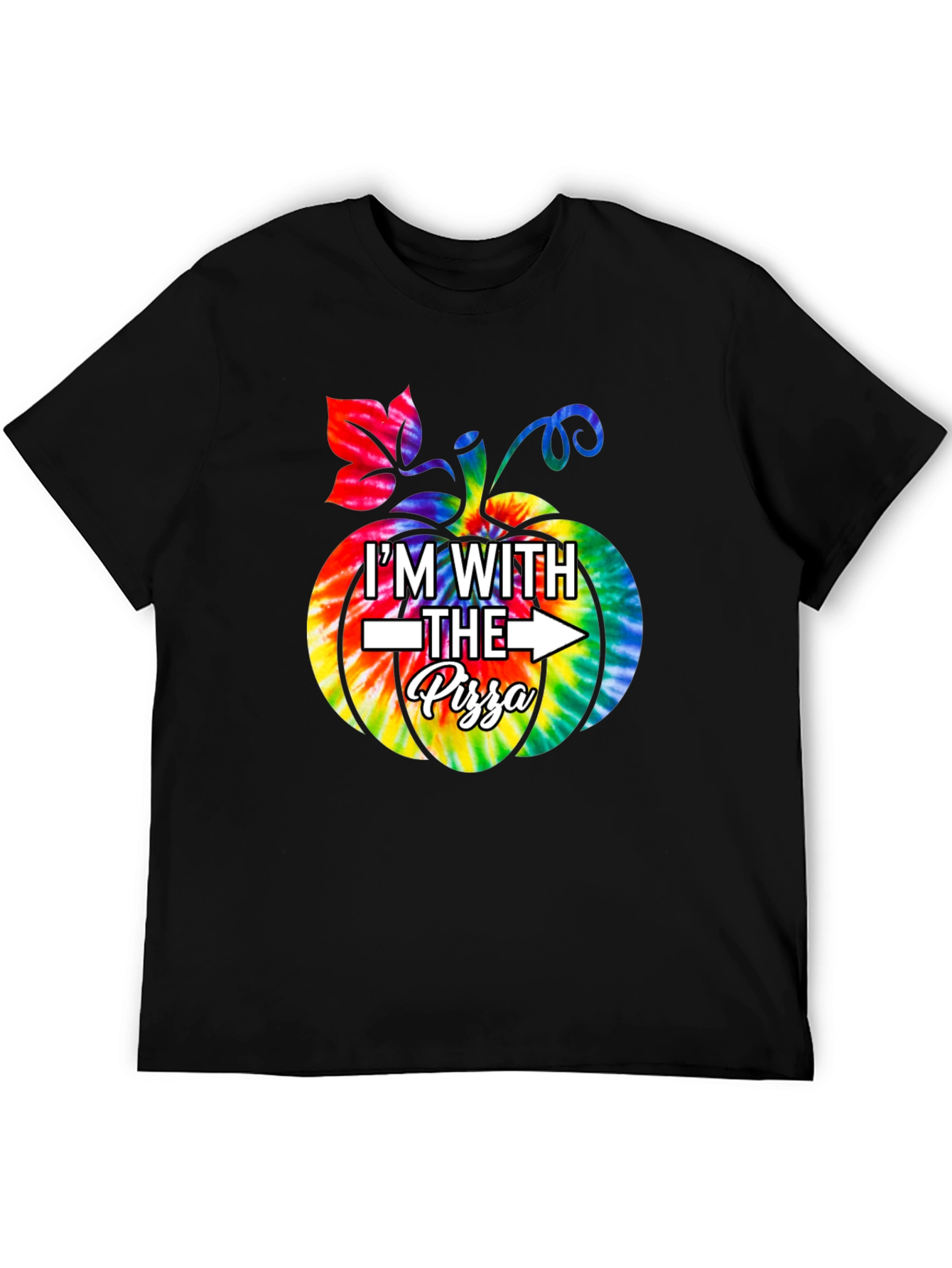 Im With The Pizza Halloween T-Shirt
