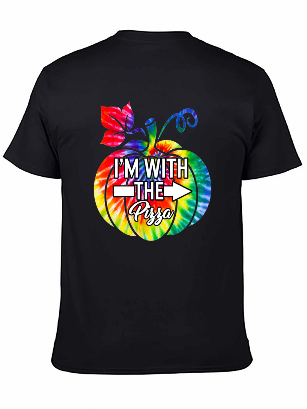 Im With The Pizza Halloween T-Shirt