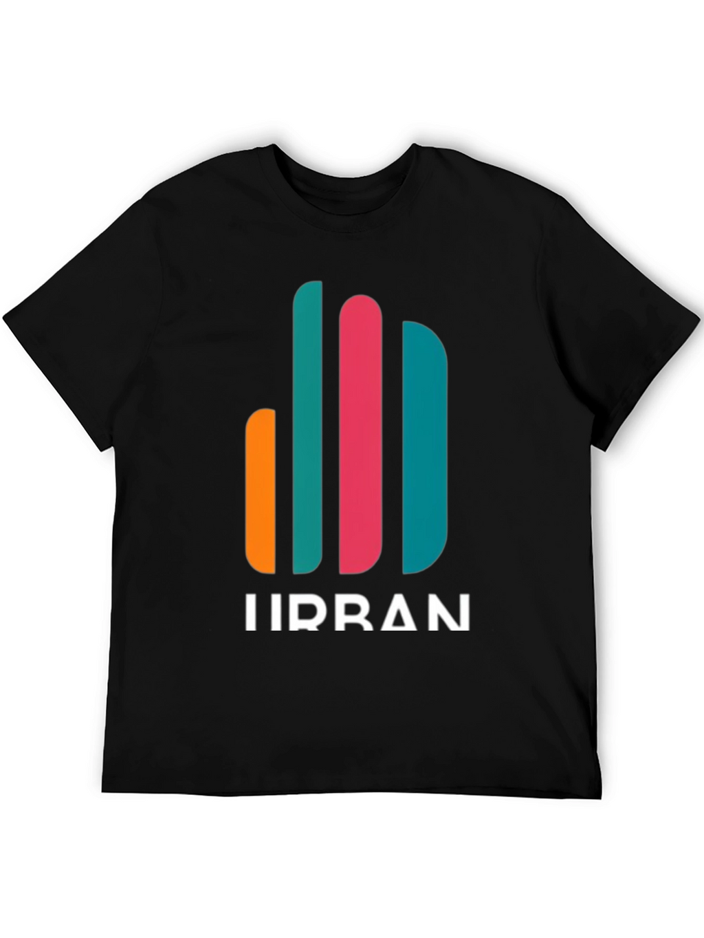 Urban Graphic Tee - Modern Stripe Design