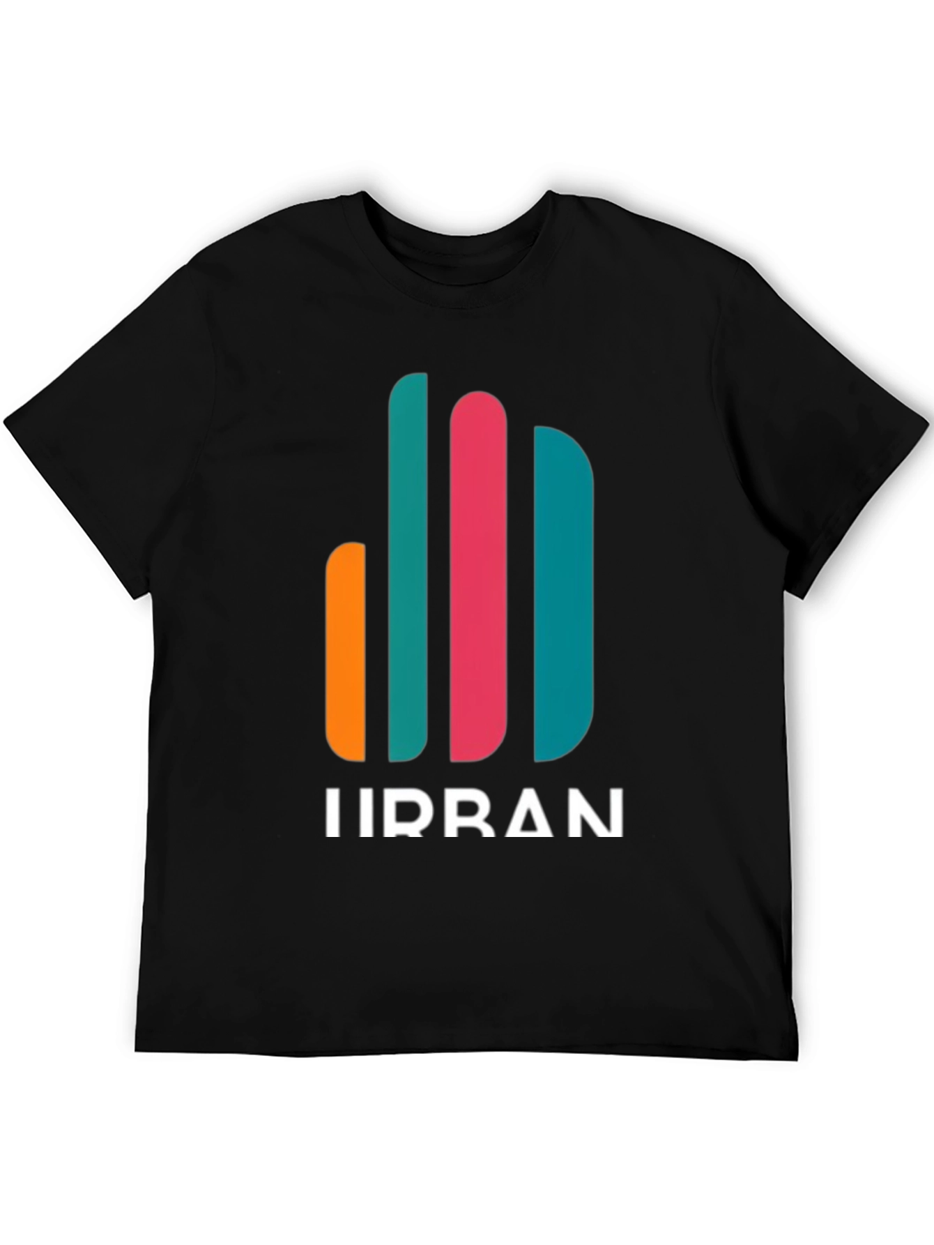 Urban Graphic Tee - Modern Stripe Design