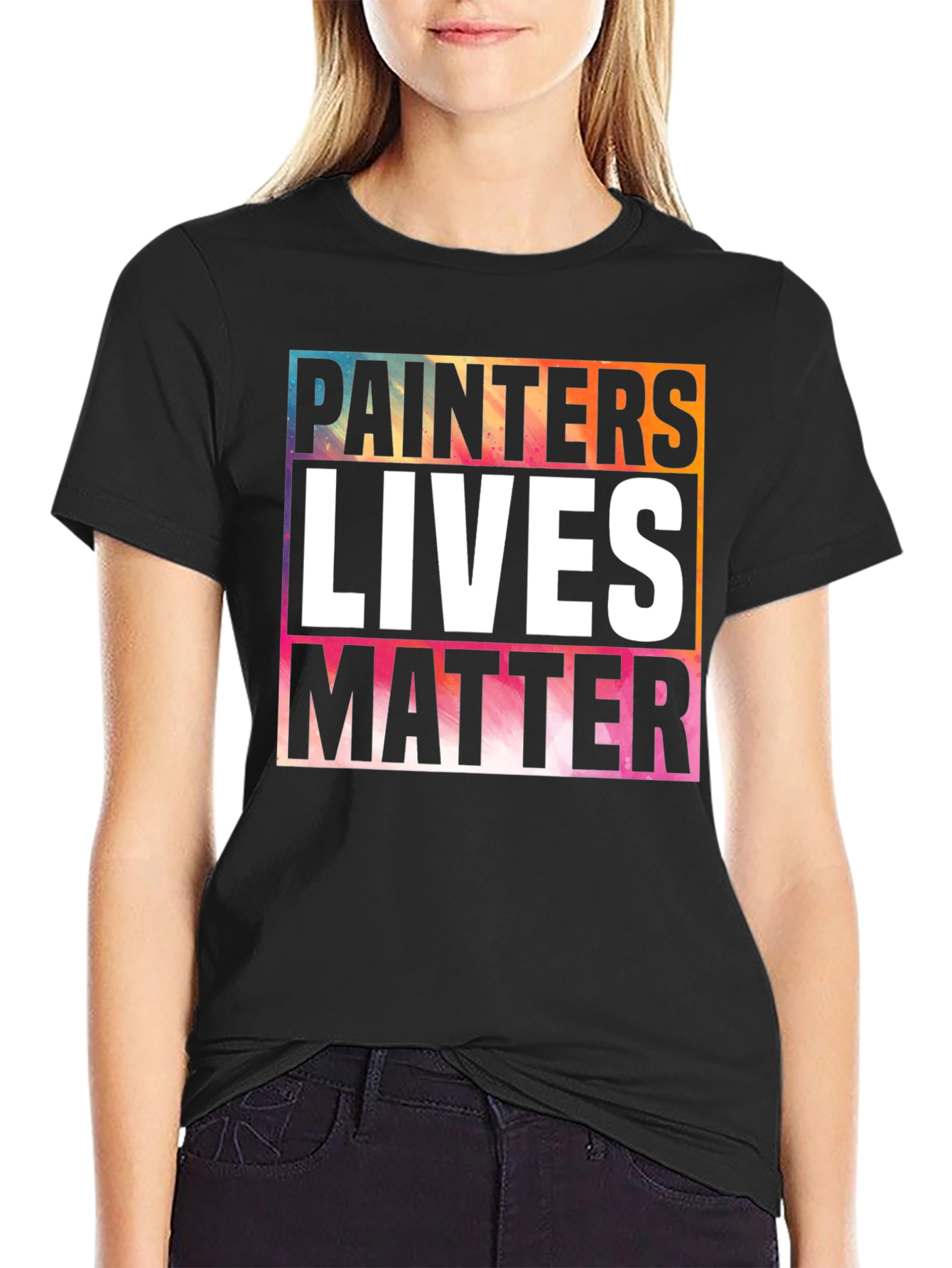 Painters Lives Matter Graphic T-Shirt