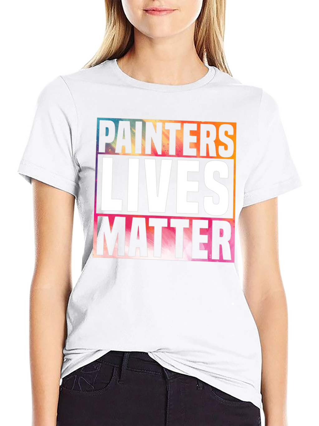 Painters Lives Matter Graphic T-Shirt