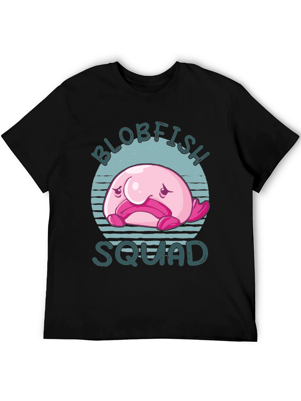 Blobfish Squad T-Shirt - Funny Graphic Tee