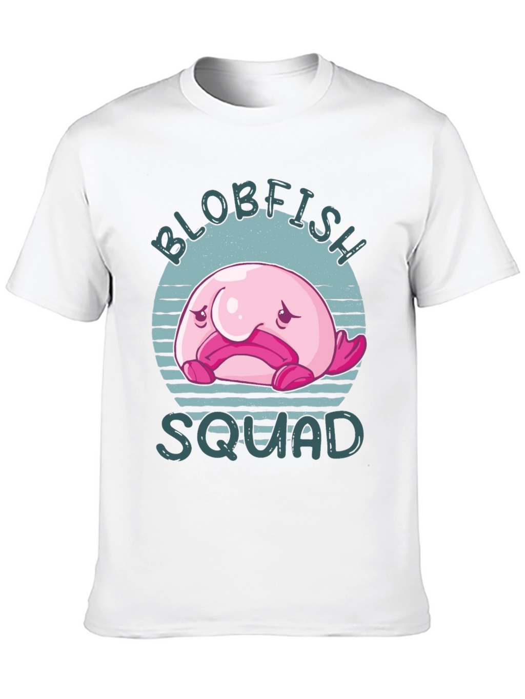Blobfish Squad T-Shirt - Funny Graphic Tee
