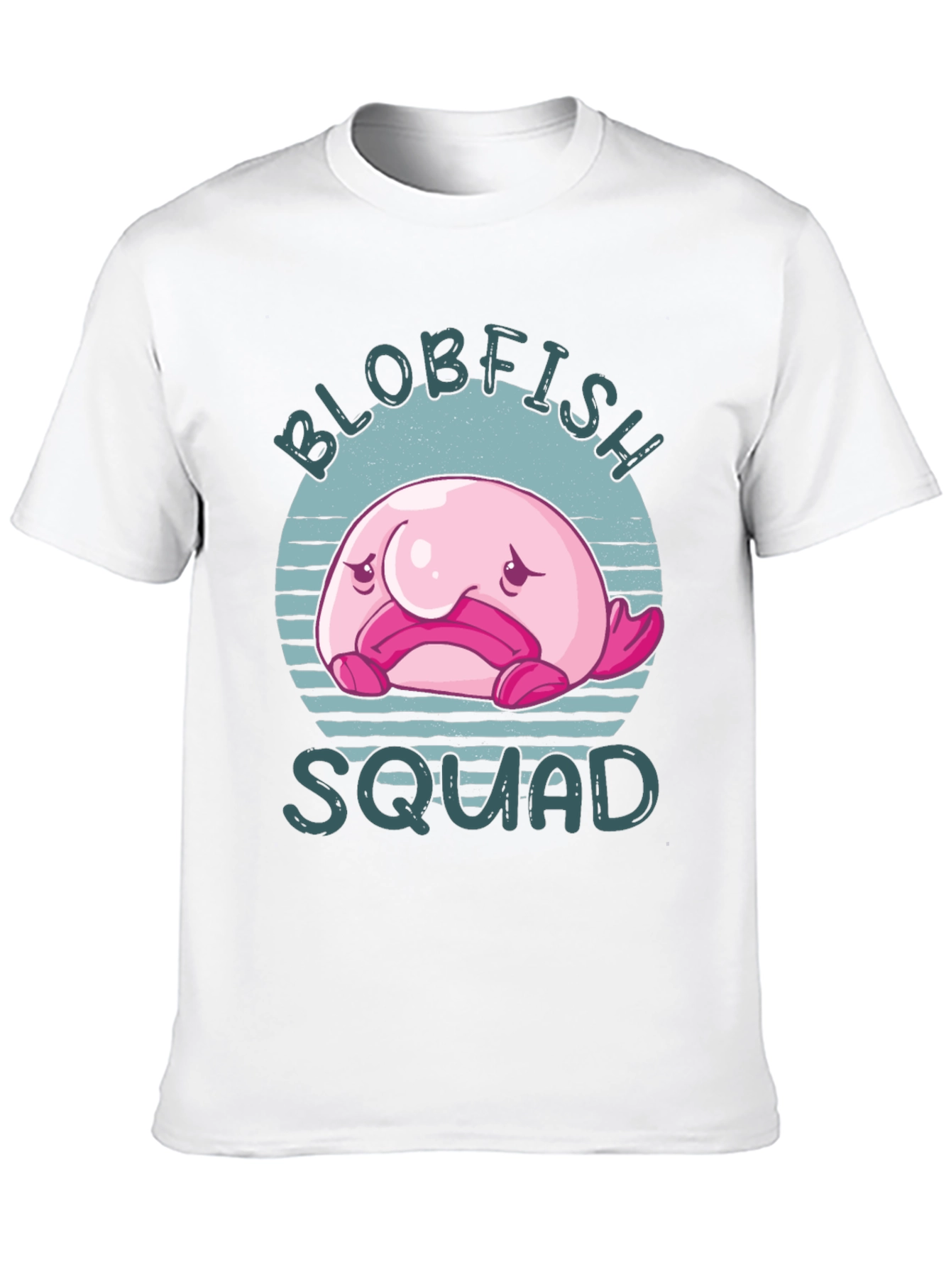 Blobfish Squad T-Shirt - Funny Graphic Tee